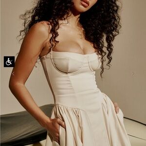 House of CB Samaria corset sundress